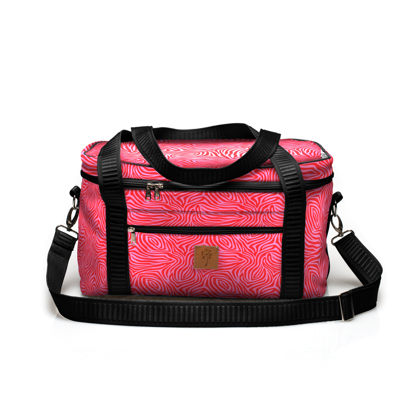 Family Cooler - Red Zebra