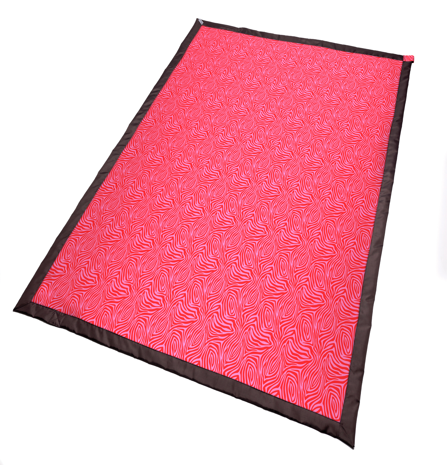 Picnic Blanket - Red Zebra