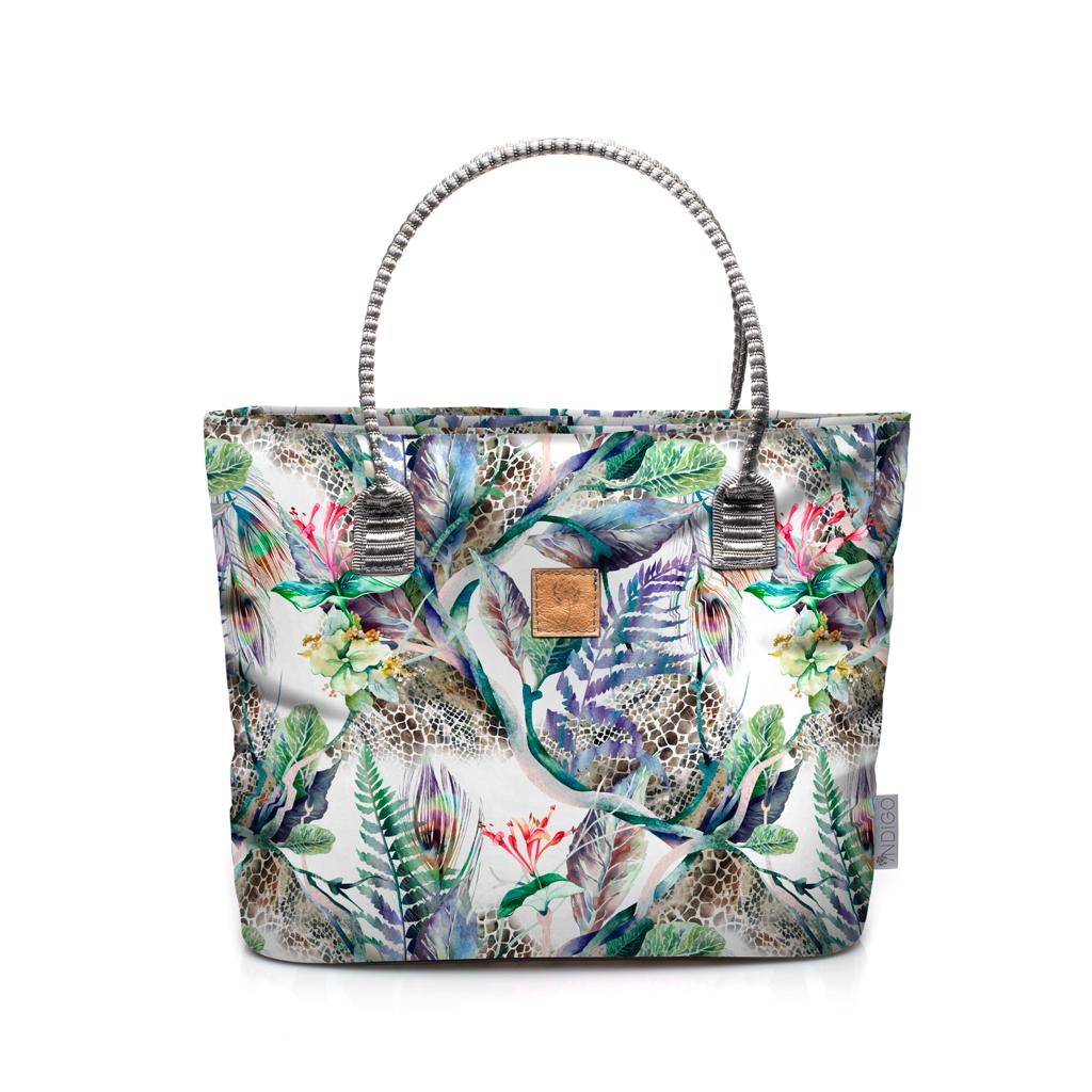 Tote Bag Small - Feathered Giraffe