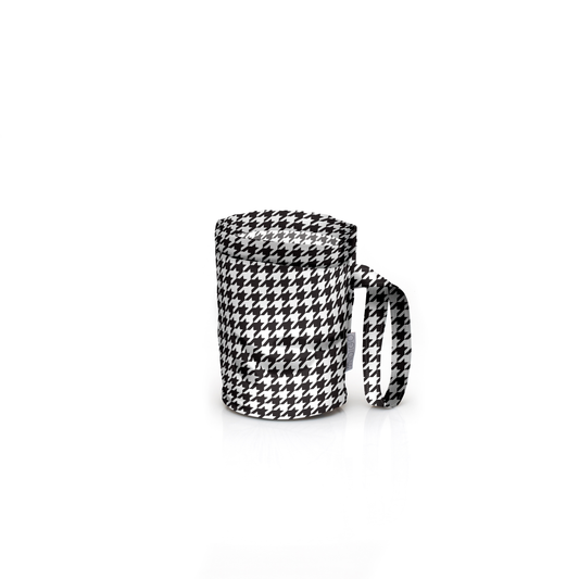 Car Bin - Houndstooth