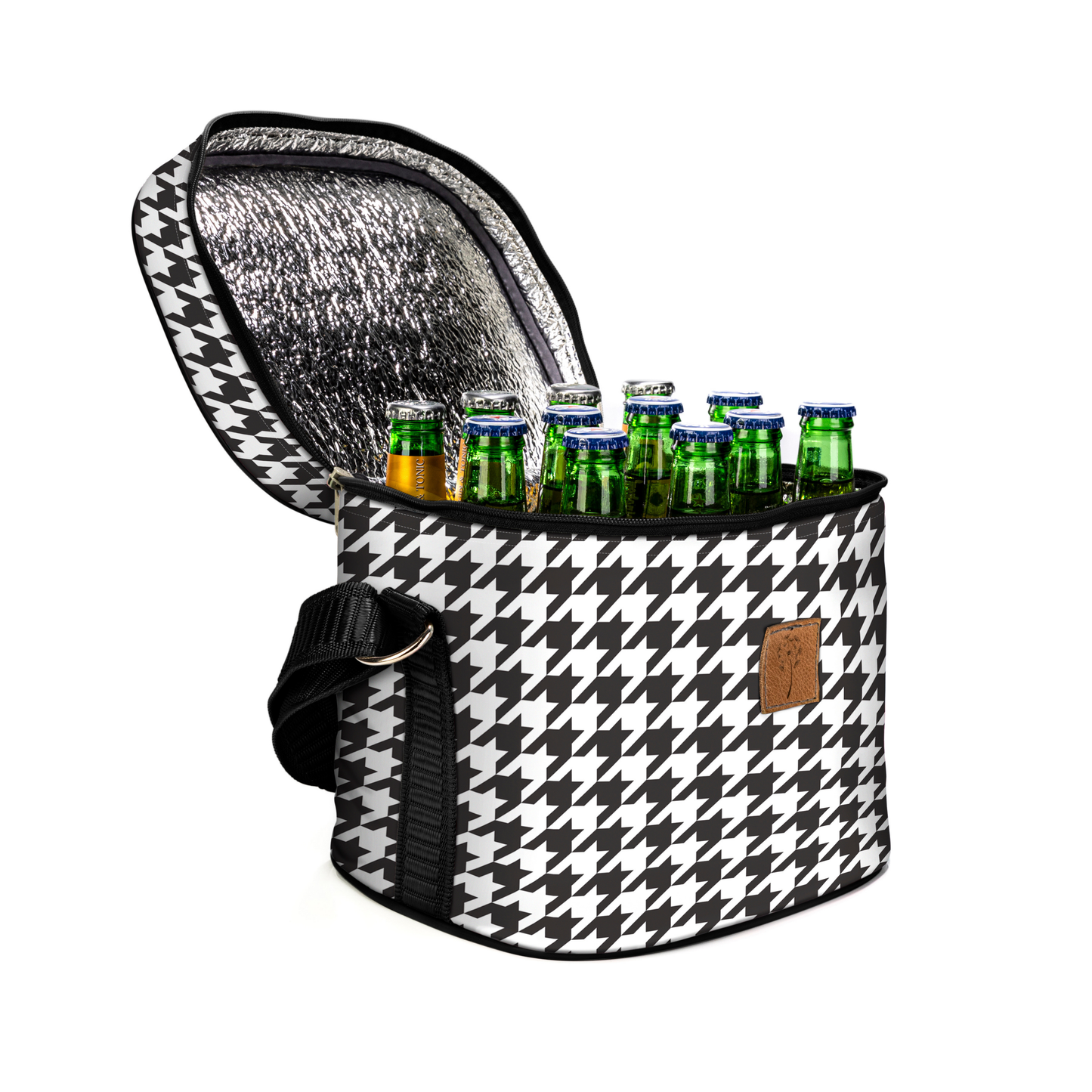 On-the-Go Cooler - Houndstooth