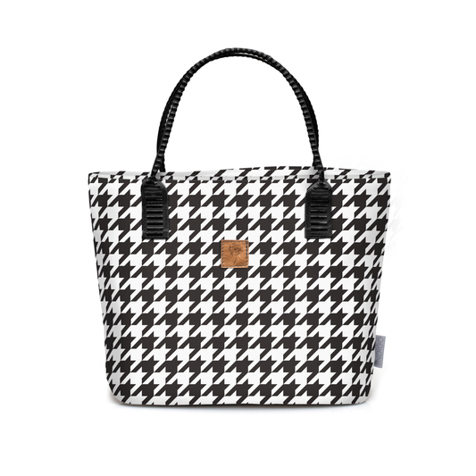 Tote Bag Small - Houndstooth