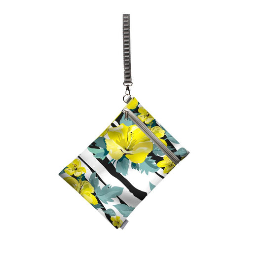 Wet Bag - Yellow Hibiscus